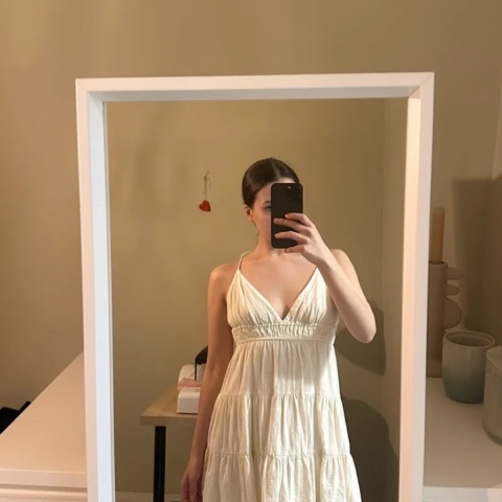 Asos white mini dress